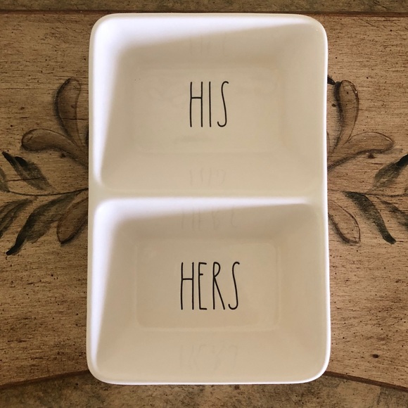 Rae Dunn Other - Rae Dunn HIS and HERS Catch All Dish
